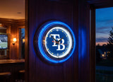 15" Tampa Bay Rays Neon Clock