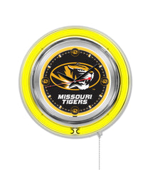 University of Missouri Tigers Officially Licensed Logo 15" Neon Clock