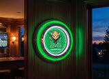 15" Marshall University Thundering Herd Neon Clock