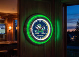 15" Notre Dame Fighting Irish Neon Clock