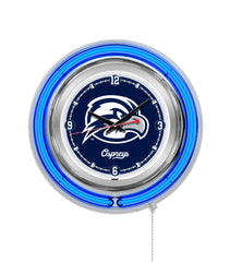 University of North Florida Officially Licensed Chrome 15" Neon Clock