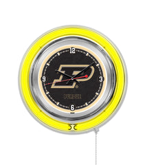 Purdue Boilermakers Officially Licensed Logo 15" Neon Clock