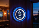 15" Seattle Kraken Neon Clock