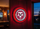 15" Texas A&M Aggies Neon Clock
