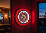15" Texas State Neon Clock | TSU Bobcats Retro Neon Clock