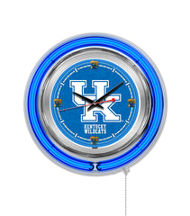 University of Kentucky Wildcats Officially Licensed Logo 15" Neon Clock