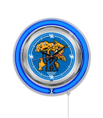 University of Kentucky Wildcats Officially Licensed Logo 15" Neon Clock