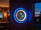 15" Utah Mammoth Neon Clock