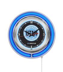 Utah Hockey Club 15" Neon Clock