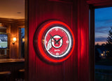 15" Utah Utes Neon Clock