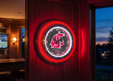 15" Washington State Cougars Neon Clock