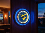 15" West Virginia Mountaineers Neon Clock