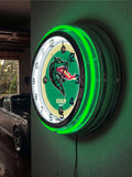 19" Alabama Birmingham Blazers Neon Clock