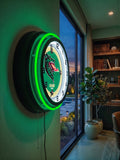 University of Alabama at Birmingham Black Case Neon Clock