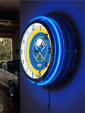 19" Buffalo Sabres Neon Clock