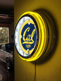 19" Cal Bears Neon Clock