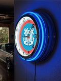 19" United States Coast Guard Neon Clock