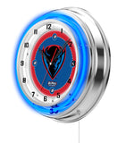 19" DePaul Blue Demons Neon Clock