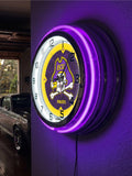 19" East Carolina Pirates Neon Clock