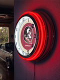 19" Florida State University Seminoles Neon Clock