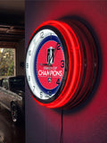 19" Florida Panthers 2025 Stanley Cup Neon Clock
