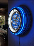 19" Grand Valley State Lakers Logo Neon Clock