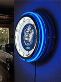 19" Georgetown Hoyas Neon Clock