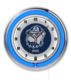 19" Georgetown Hoyas Neon Clock
