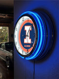 19" Illinois Fighting Illini Logo Neon Clock
