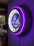 19" James Madison Dukes Neon Clock