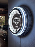19" LA Kings Neon Clock