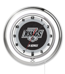 19" Los Angeles Kings Logo Neon Clock