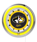 19" Michigan Tech Neon Clock | MTU Huskies Retro Neon Clock