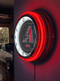 19" Arizona Diamondbacks Neon Clock