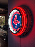 19" Boston Red Sox Neon Clock
