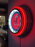 19" Los Angeles Angels Neon Clock