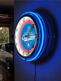 19" Los Angeles Dodgers 2025 World Series Champions Neon Clock