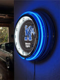 19" Memphis Tigers Neon Clock