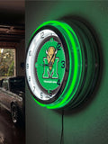 19" Marshall University Thundering Herd Neon Clock
