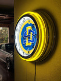 19" South Dakota State University Jackrabbits Neon Clock