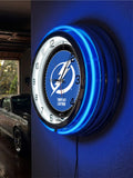19" Tampa Bay Lightning Neon Clock