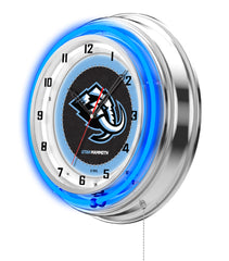 19" Utah Mammoth Neon Clock