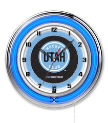 19" Utah Hockey Club Officially Licensed Logo Neon Clock