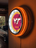 19" Virginia Tech Hokies Neon Clock