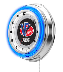 19" VP Racing Neon Clock
