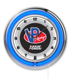 19" VP Racing Neon Clock