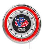 19" VP Racing Neon Clock