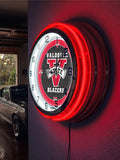 19" Valdosta State Blazers Neon Clock