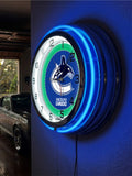 19" Vancouver Canucks Neon Clock
