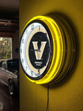 19" Vanderbilt Commodores Neon Clock